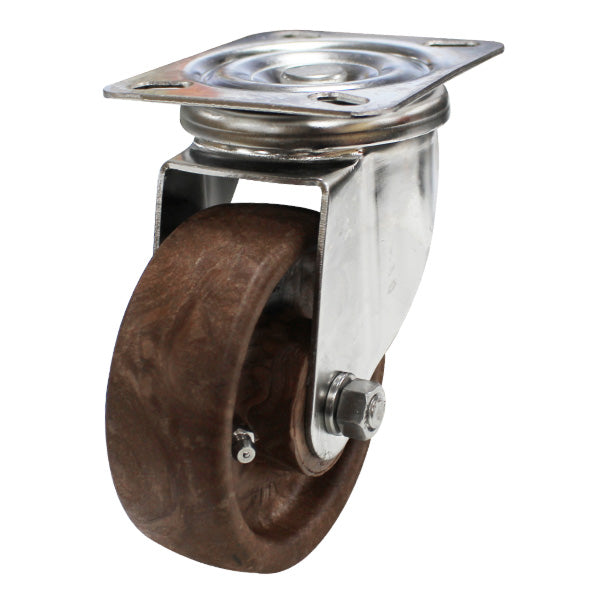 Swivel Castor with Glass Filled Nylon 100mm Wheel (S4138) image 0