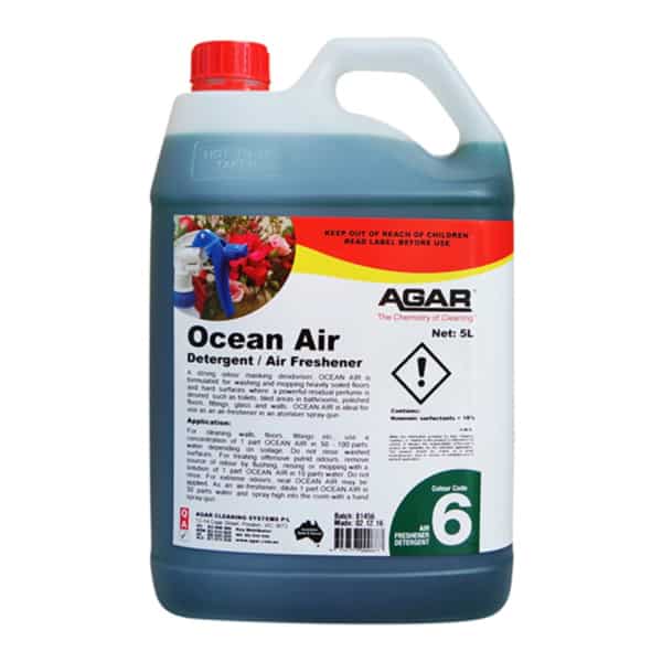 Agar 5L Ocean Air Odour-Masking Deodorising Cleanser (AGA017) image 0