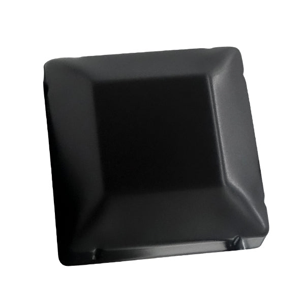 Square Black Steel Post Cap to Suit 65mm Square Posts | GTR311 image 0