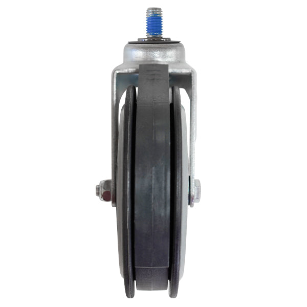 125mm Polyurethane Travelator Castor | 40mm Thread (S5165) image 2