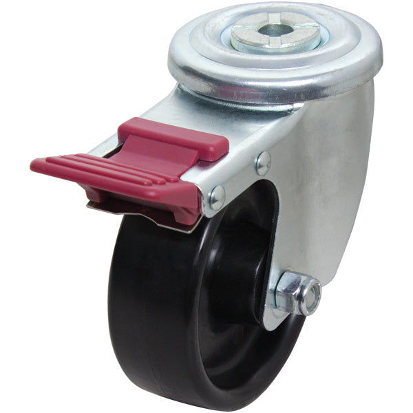 Richmond Castor Swivel with Nylon 125mm Wheel and Brake (S5222B) image 0