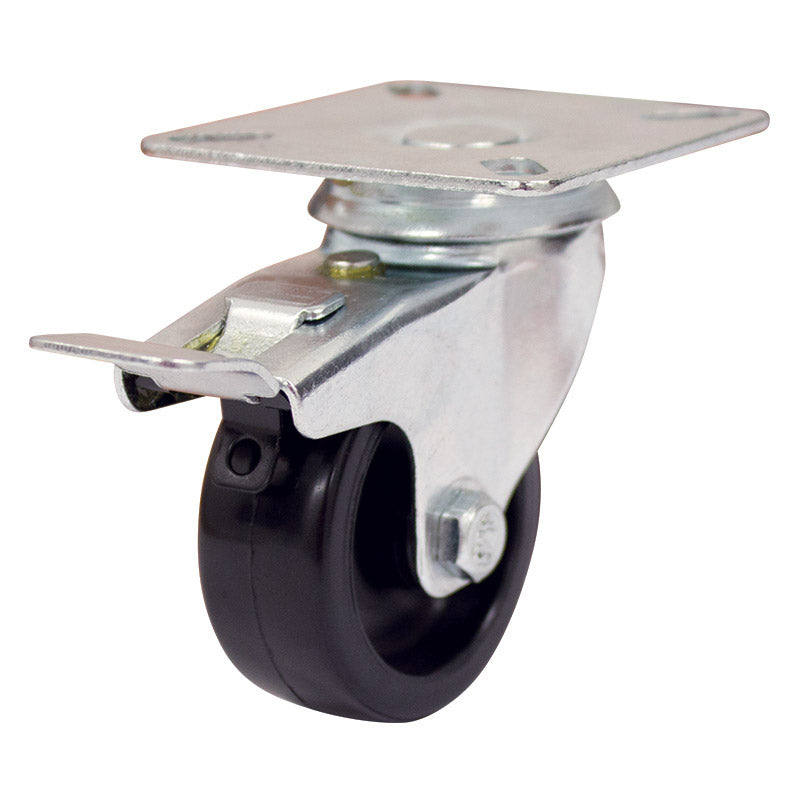 Richmond Castor Swivel with Nylon 50mm Wheel and Brake (S2708B) image 0