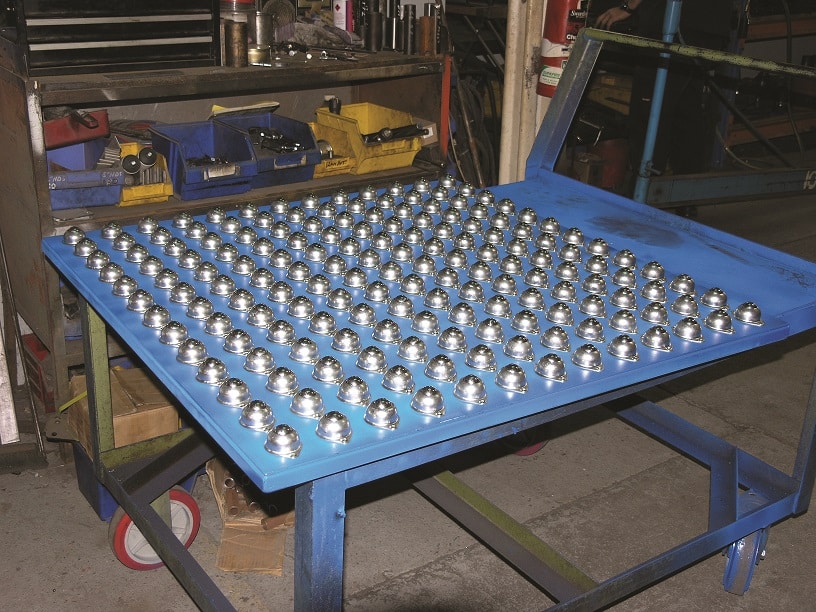Richmond Mild Steel Ball Transfer Rollers 45kg Capacity Each | BTR001 image 1