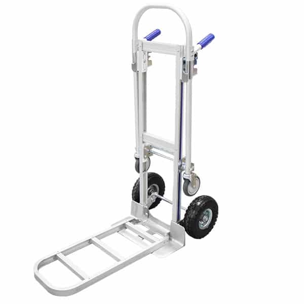 1300mm Dual Purpose Pneumatic Hand Trolley with Large Toe Plate (DPR011) image 0