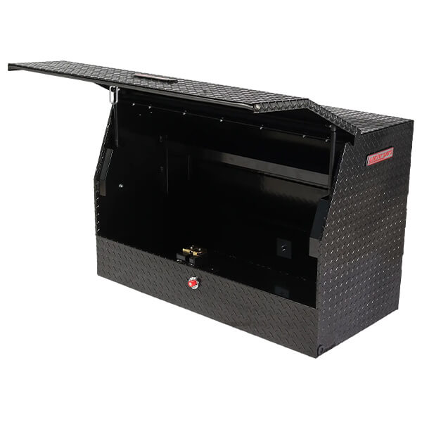 WEATHER GUARD Black Aluminium Upright Ute Box 1200 x 600 x 800mm (UT10008-BK) image 0