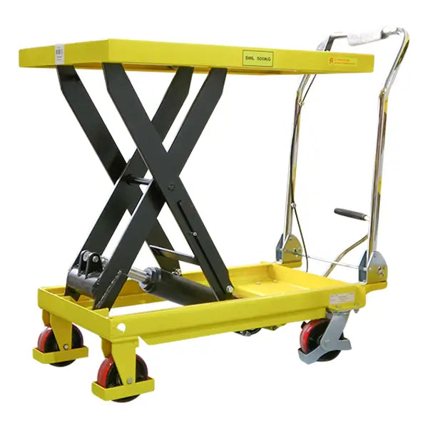 500kg Manual Single Scissor Lift Table | SLR003 image 0