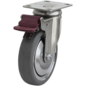 Richmond Castor Swivel with Institutional Rubber 125mm Wheel (S5574BR) image 0