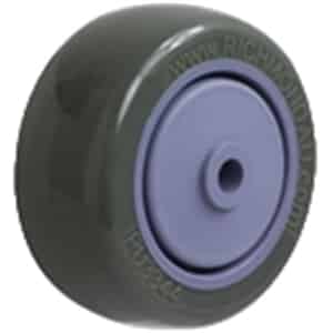 75mm Polyurethane Tyred Nylon Centred Wheel | 10mm Axle Diameter (PU3344-M10) image 0
