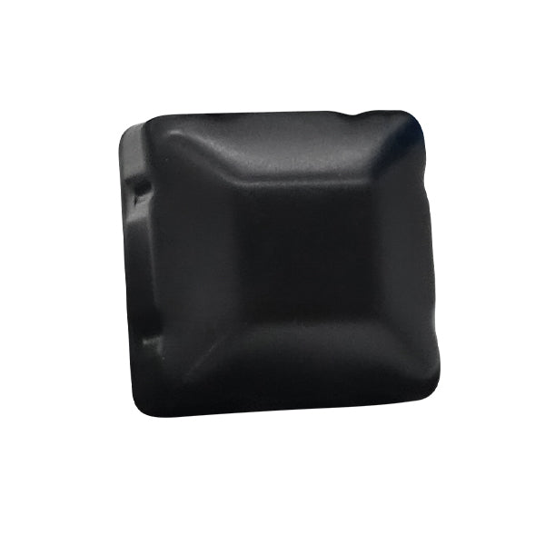 Square Black Steel Post Cap to Suit 35mm Square Posts | GTR305 image 0