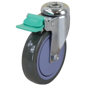Richmond Castor Swivel with 125mm Polyurethane Wheel and Direction Lock (S5584D) image 0