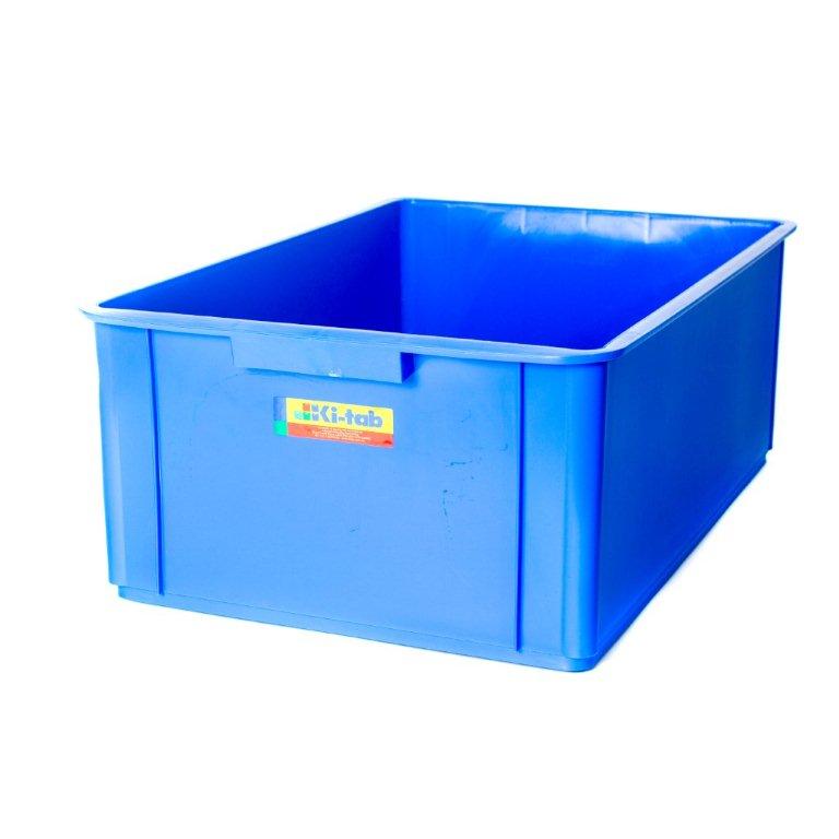 P047B Blue 45 Litre Crate image 0