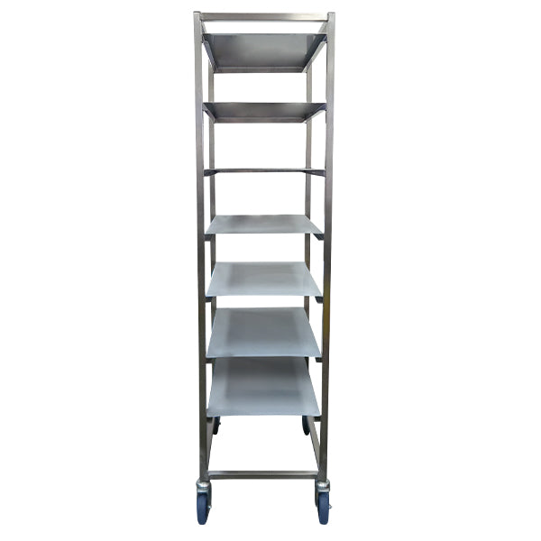 7 Bin Stainless Steel Mobile Ingredient Rack (ITR001) image 2