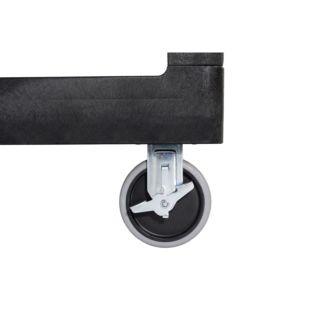 Rubbermaid Flat Shelf Utility Cart Black Color | FG452500BLA