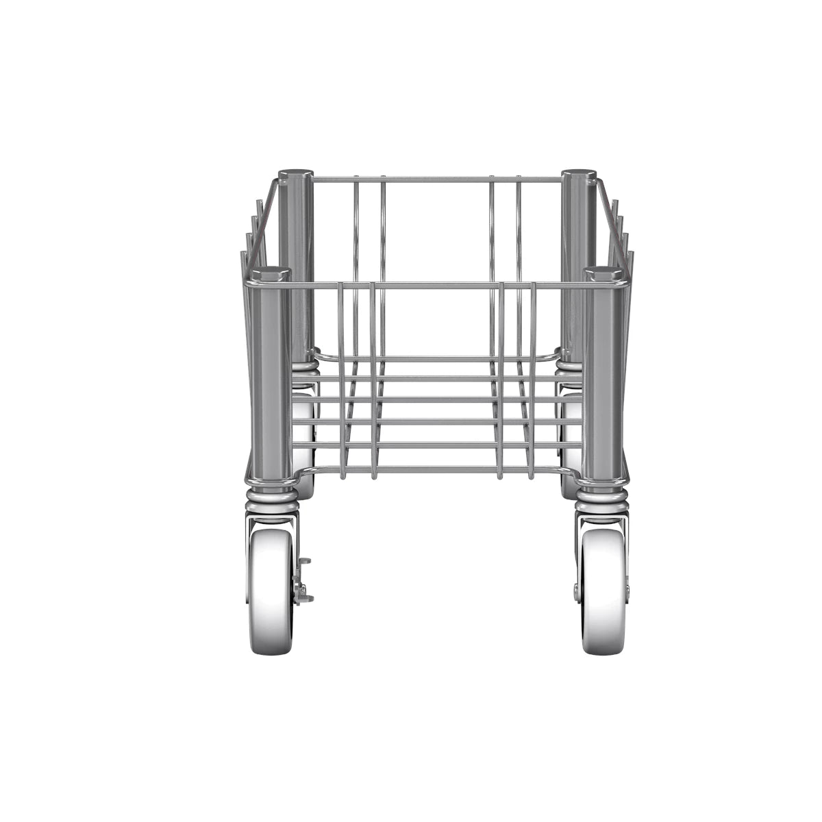 Rubbermaid Slim Jim Single Stainless Steel Dolly | 1968468