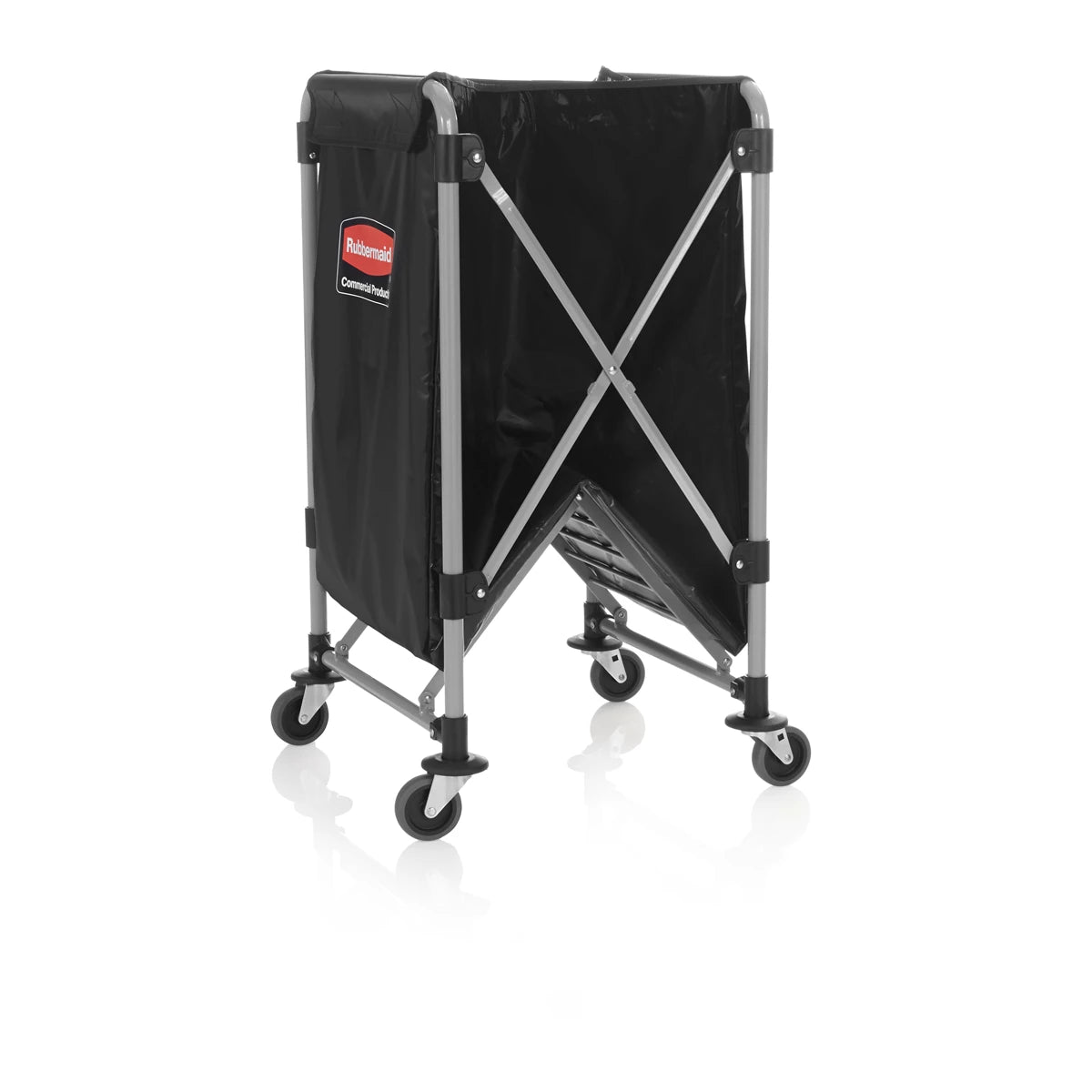 Rubbermaid 300L Collapsible X Cart with 8 Bushels | Single Stream | 1881750