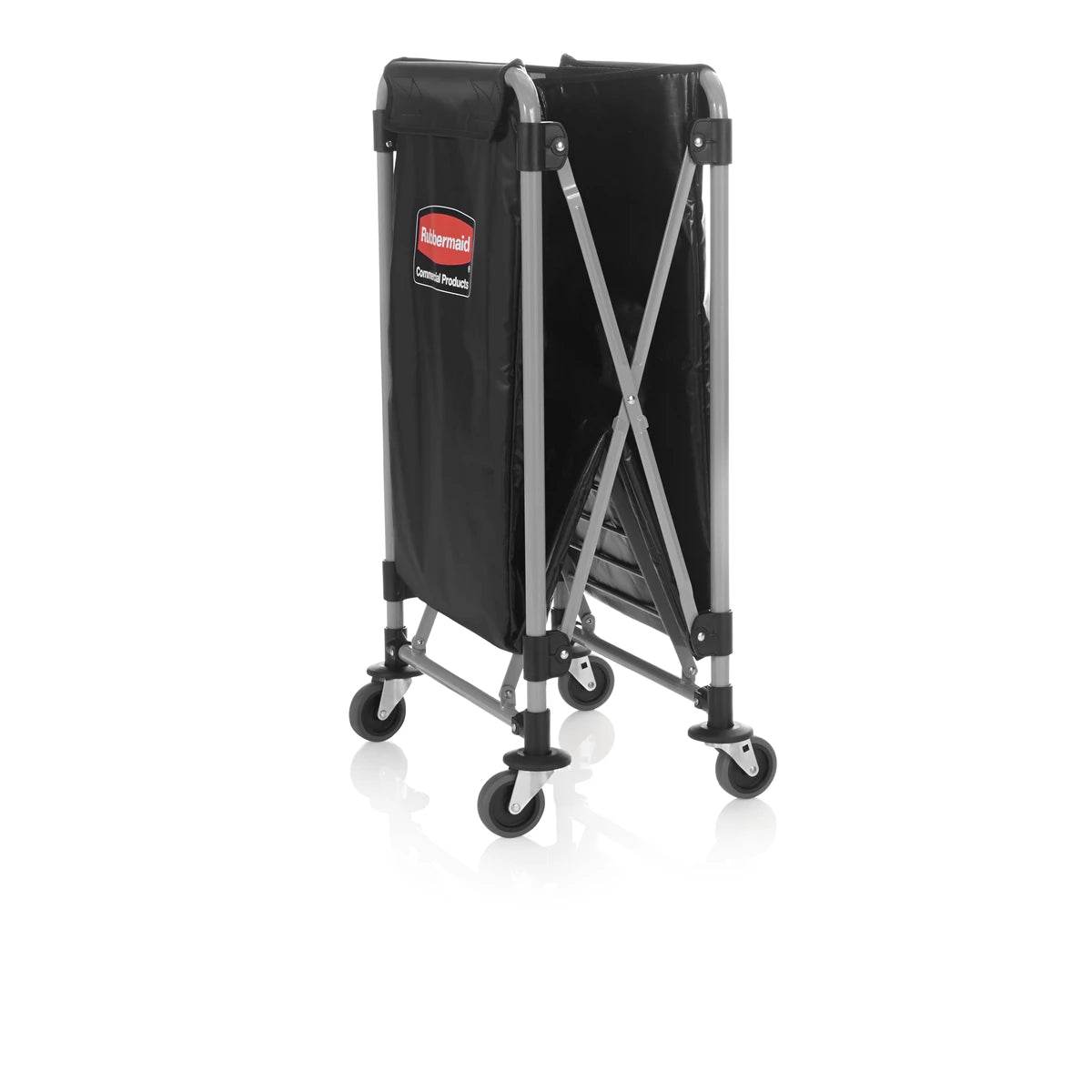 Rubbermaid 300L Collapsible X Cart with 8 Bushels | Single Stream | 1881750