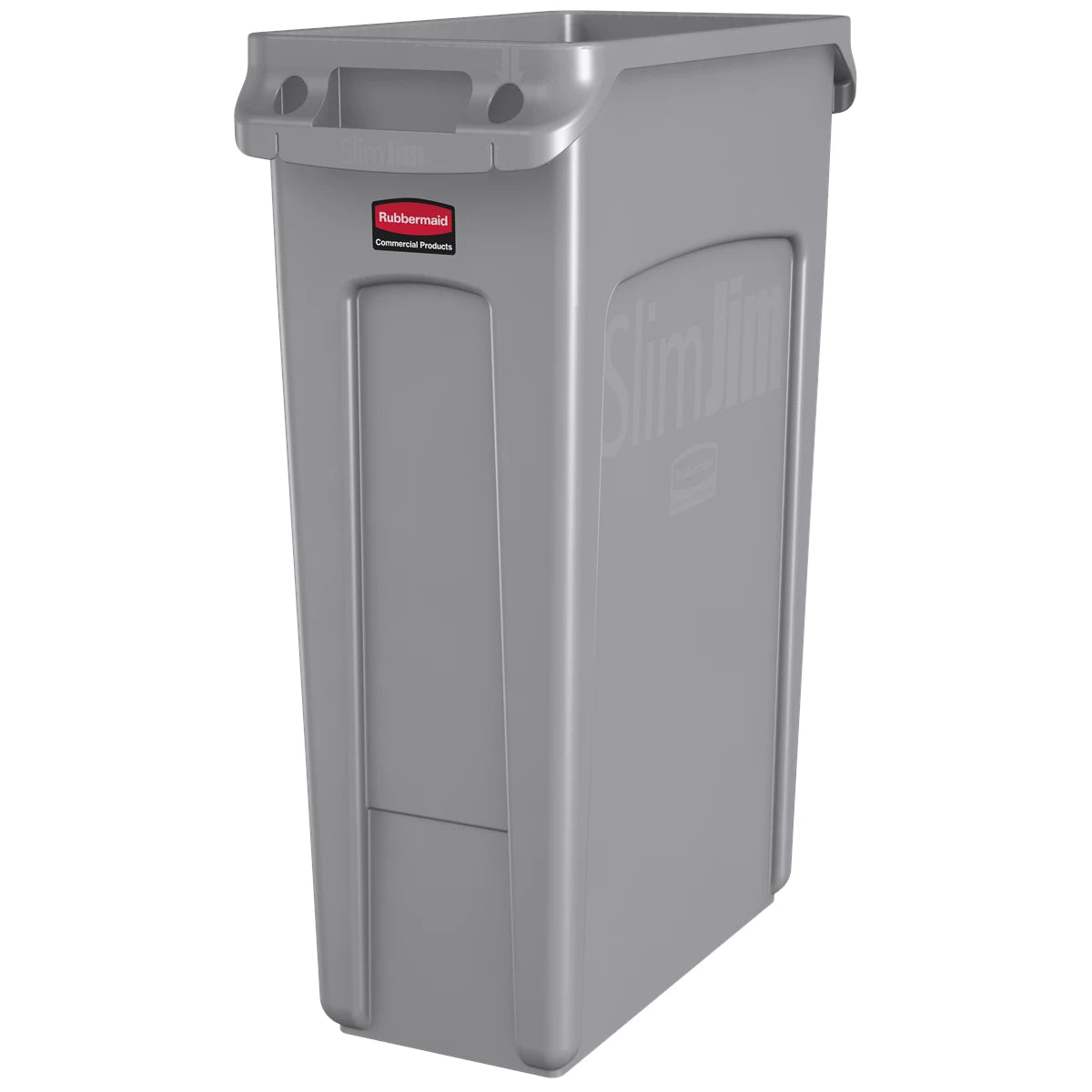 Rubbermaid Vented Slim Jim 87L Grey Container | FG354060GRAY