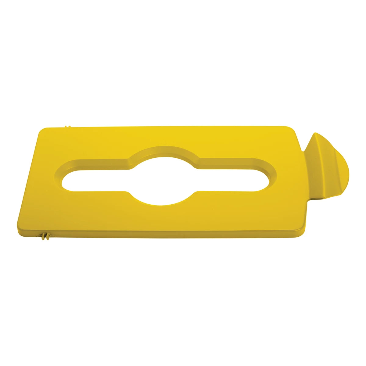 Rubbermaid Slim Jim Recycling Station Yellow Mixed Recycling Lid | 2007883