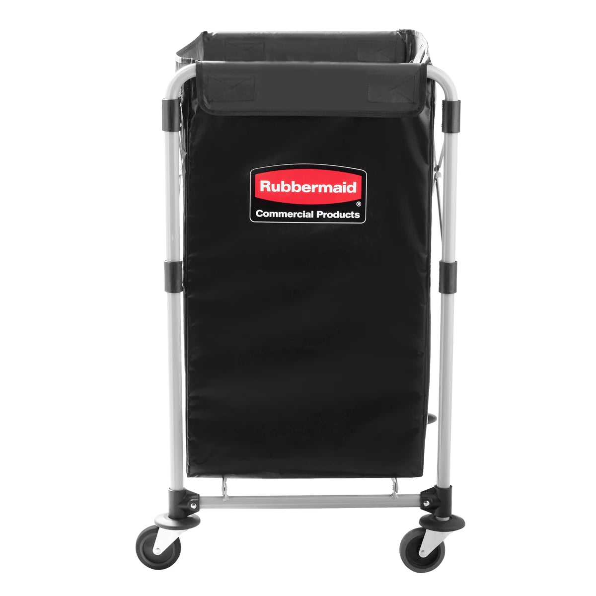 Rubbermaid 150L Collapsible Laundry X-Cart with 4 Bushels | Single Stream | 1881749