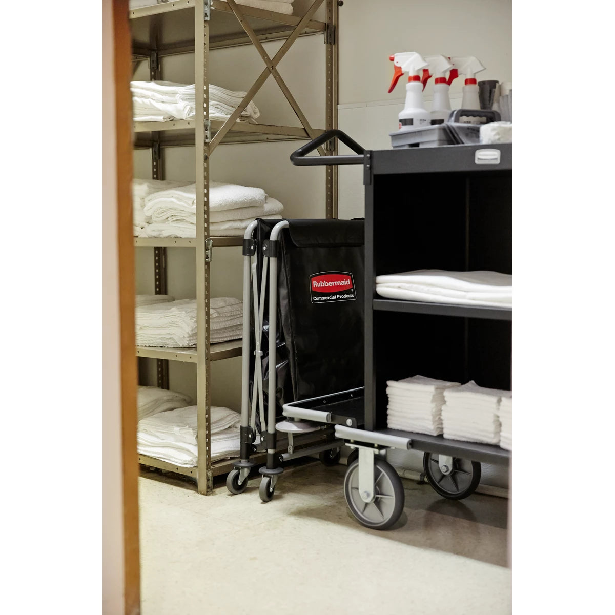 Rubbermaid 150L Collapsible X-Cart with 4 Bushels | Single Stream | 1881749