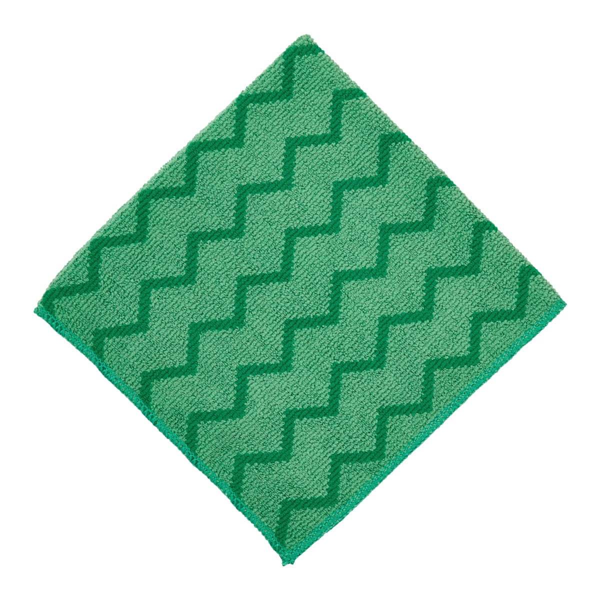 Rubbermaid HYGEN 16" x 16" Microfiber Cloth, Green | FGQ62000GR00