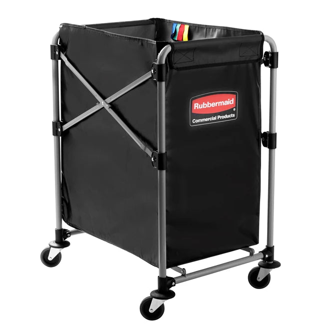 Rubbermaid 150L Collapsible Laundry X-Cart | 1881749