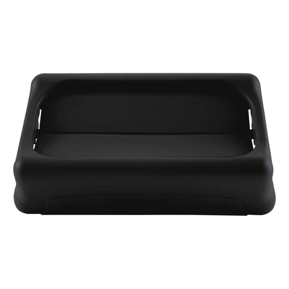 Rubbermaid Slim Jim Black Swing Lid | FG267360BLA