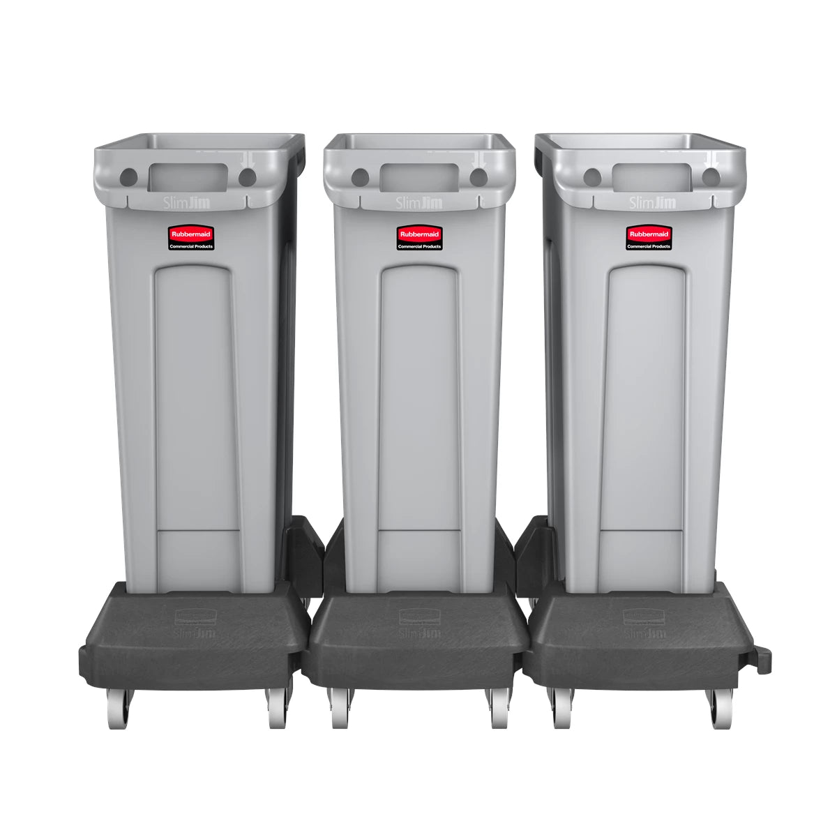 Rubbermaid Slim Jim Resin Trainable Dolly | 1980602