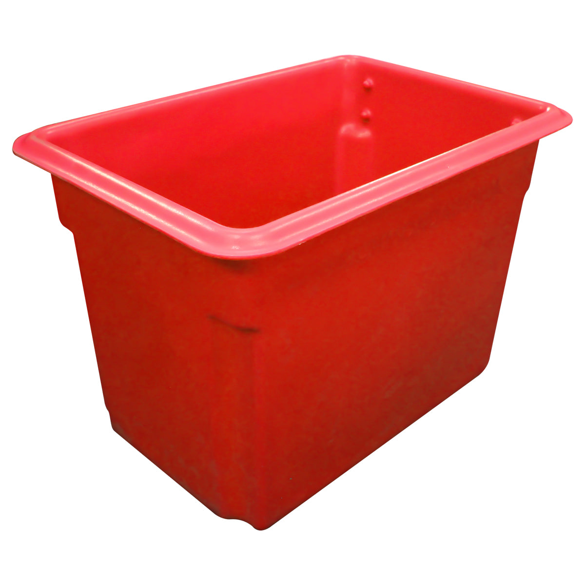 Red 450L Tapered Rotationally Moulded Plastic Tub (RTR450RED) image 0
