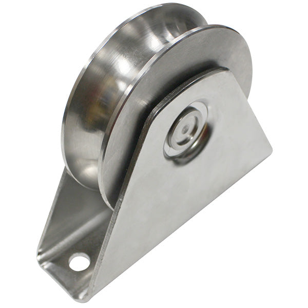 88mm Stainless Steel Bottom Mount Gate Track Wheel (GTR239) image 2