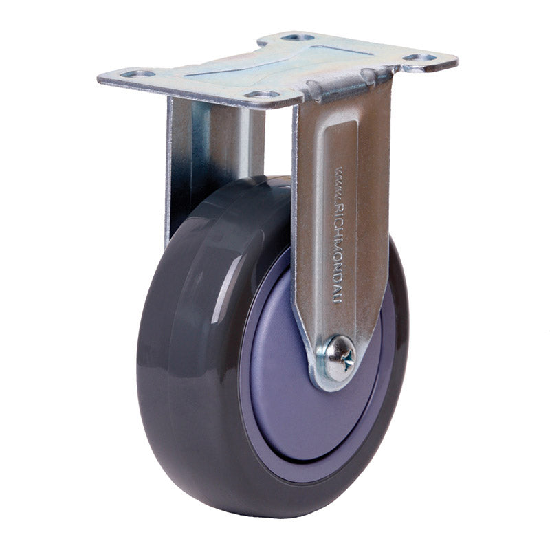Richmond Castor Rigid with Polyurethane 100mm Wheel (R4423) image 0