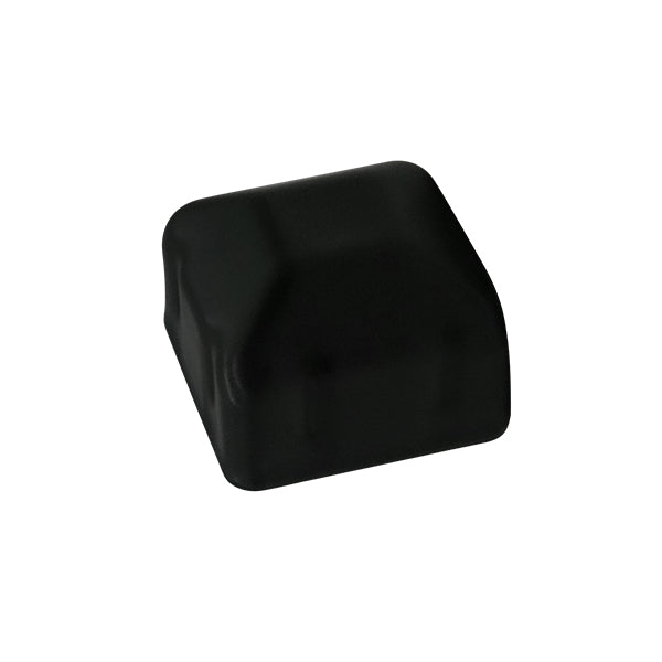 Square Black Steel Post Cap to Suit 25mm Square Posts | GTR301 image 0