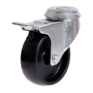 Richmond Castor Swivel with Nylon 100mm Wheel and Brake (S4712B) image 0