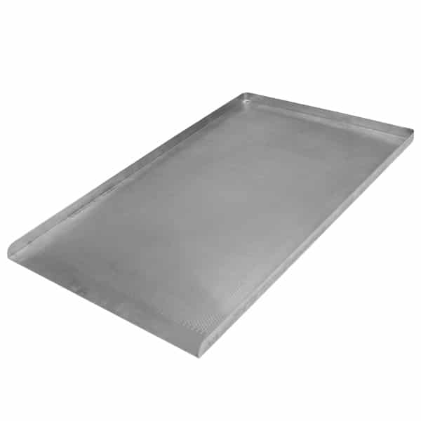 16" Aluminium Perforated Bakery Tray - 3 Sides (PBT1603) image 0