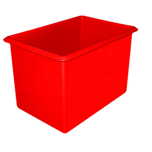 Natural 340L Straight Rotationally Moulded Plastic Tub image 1