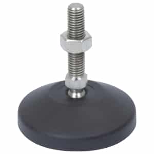 M12 Stainless Steel Ball Joint Adjustable Levelling Feet | LVR801250SSS image 0