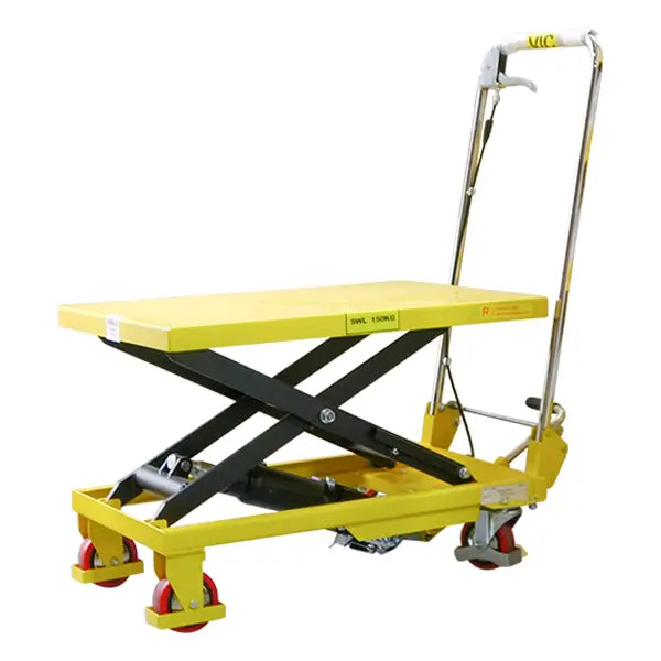 150kg Manual Single Scissor Lift Table | SLR001 image 0