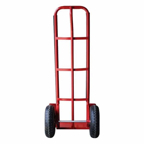 Red Heavy Duty P Handle Puncture Proof Hand Trolley (PHR203) image 3