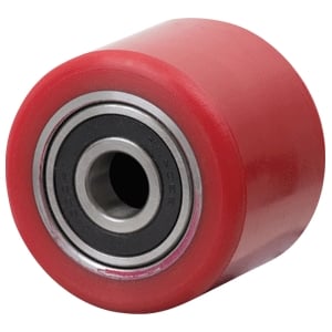 82 x 65mm Polyurethane Roller | 25mm Axle Diameter (PU340-M25) image 0