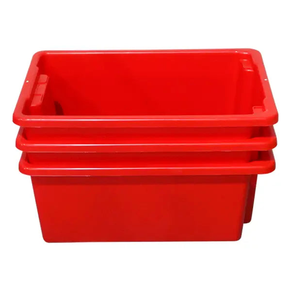 52L Stack &amp; Nest Crate Red (SNR002RWCRED) image 4