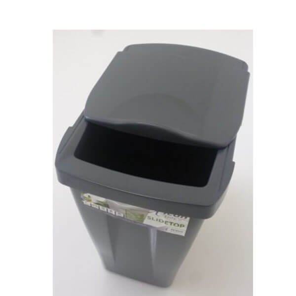 35 Litre Slide Top Tidy Charcoal | HW003235CH image 0