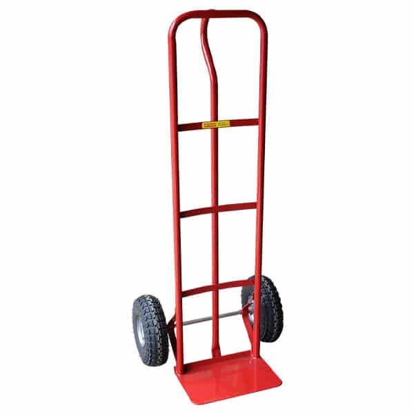 Red P Handle Puncture Proof Hand Trolley (PHR201) image 0