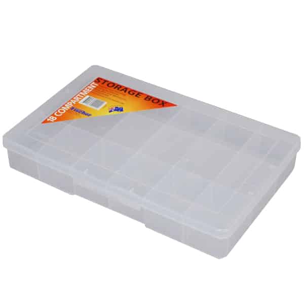 Fischer | 18 Compartment Storage Box | 1H094 image 0