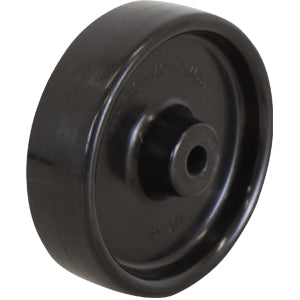 125mm Black Nylon Plain Bore Richmond Wheel | NY501-50BLK image 0