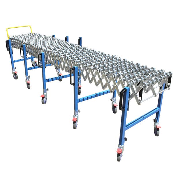 Flex Conveyor with Steel Skate Wheels 500mm Wide (CFR009) image 1