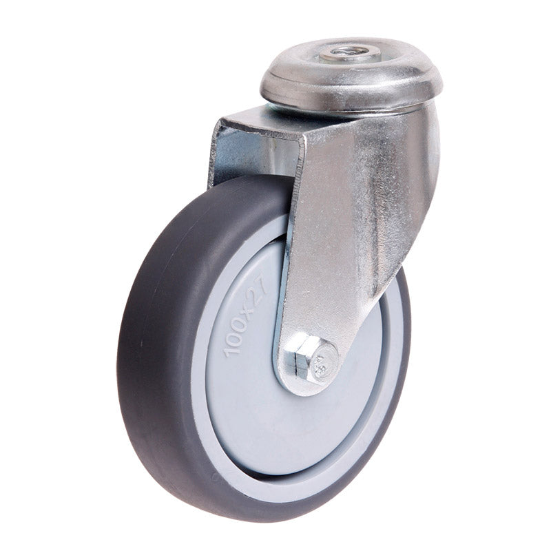 Richmond Castor Swivel with Institutional Rubber 100mm Wheel (S4714) image 0