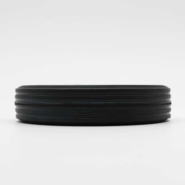 150mm Rubber On Nylon PL Bore Black Tyre Richmond Wheel | RN6661-50 image 2
