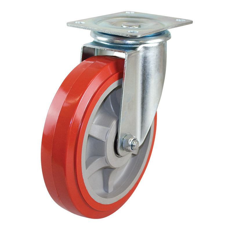 Richmond Castor Swivel with Polyurethane 200mm Wheel (S8044) image 0