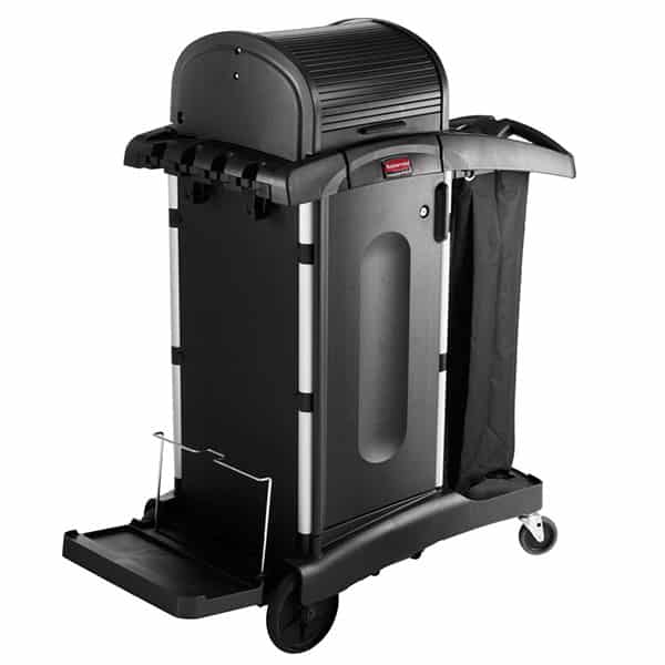 Rubbermaid Janitorial Cleaning Cart with Locking Cabinet | 1861430 image 0