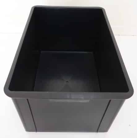 P048BLK Black 65 Litre Crate image 0